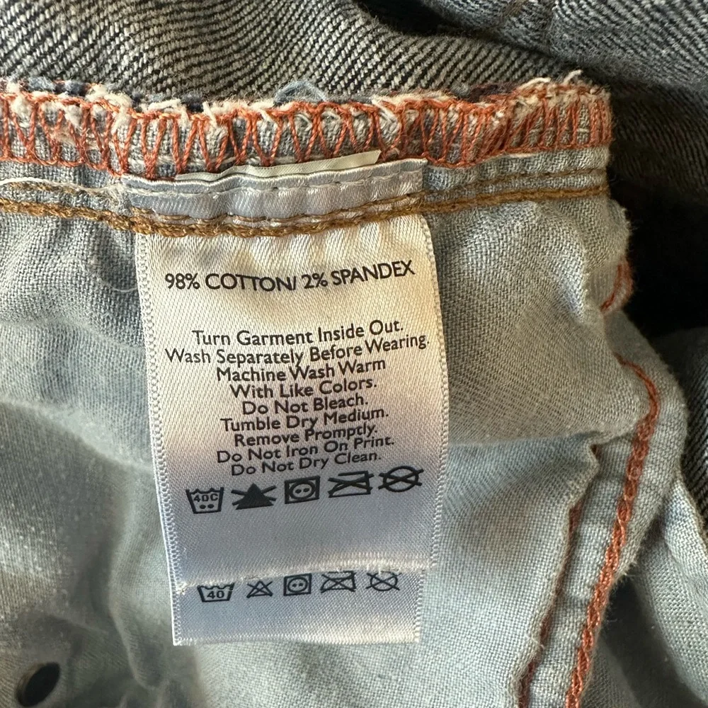 Eddie Bauer Men's Dark Blue Straight Jeans 36 x 34